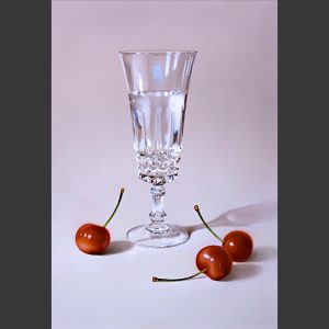 Copa con cerezas - GL-PY231- Obra gráfica