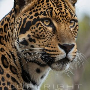 Jaguar - GL-EA-PY000225A - Obra gráfica 20×28 cm