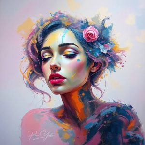 Rosa del Alba 3 - GL-AH-PY000125F - Obra gráfica