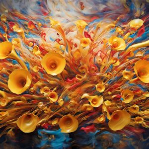 Trompetas triunfantes- ES-PY255024MU - Obra gráfica